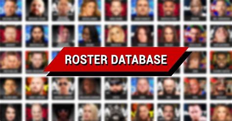 wrestling database|wrestling roster database.